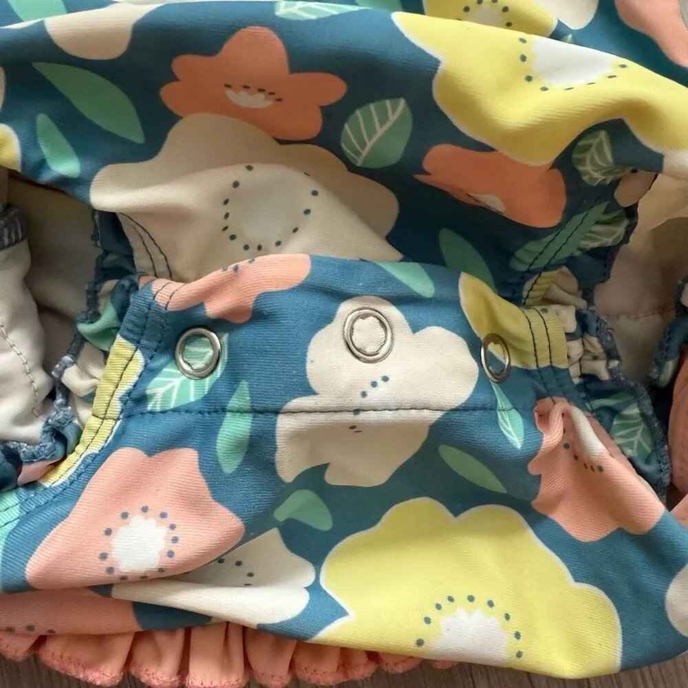 Ruffle Butts, Cat & Jack & Crazy 8 Lot of 3 swimsuits size 6-12 months
